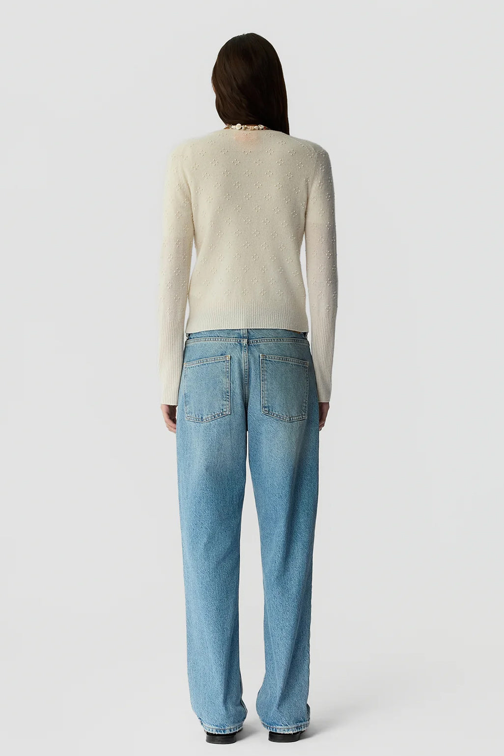 Compass Jane Cardigan, Cream