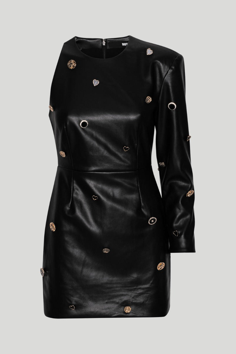 Embellished Mini Dress