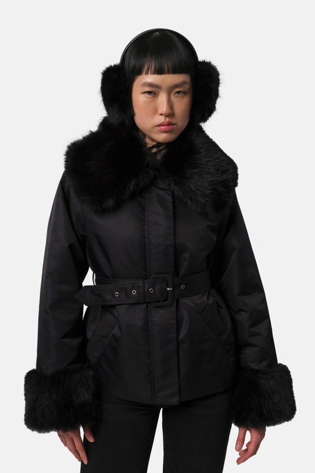 Esme Sable Earmuffs, Noir