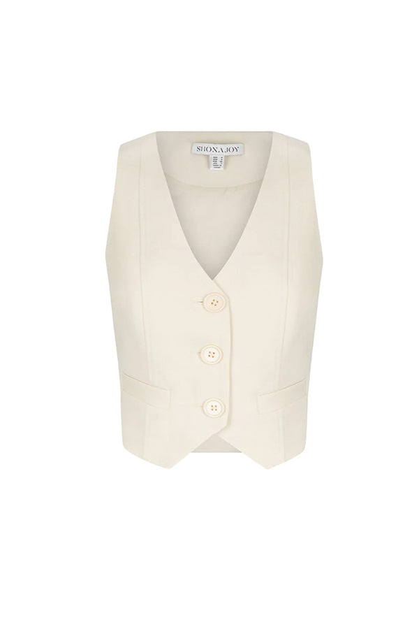 Irena Tailored Fitted Vest