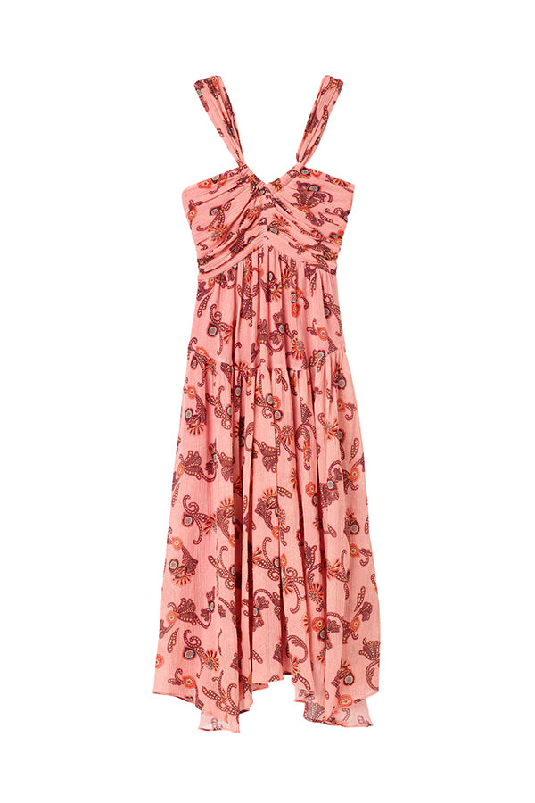 Jaylin Cotton Silk Dress
