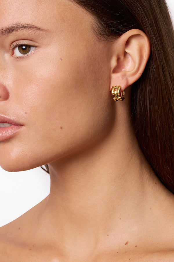 The Johanna Earrings, In Gold & Silver