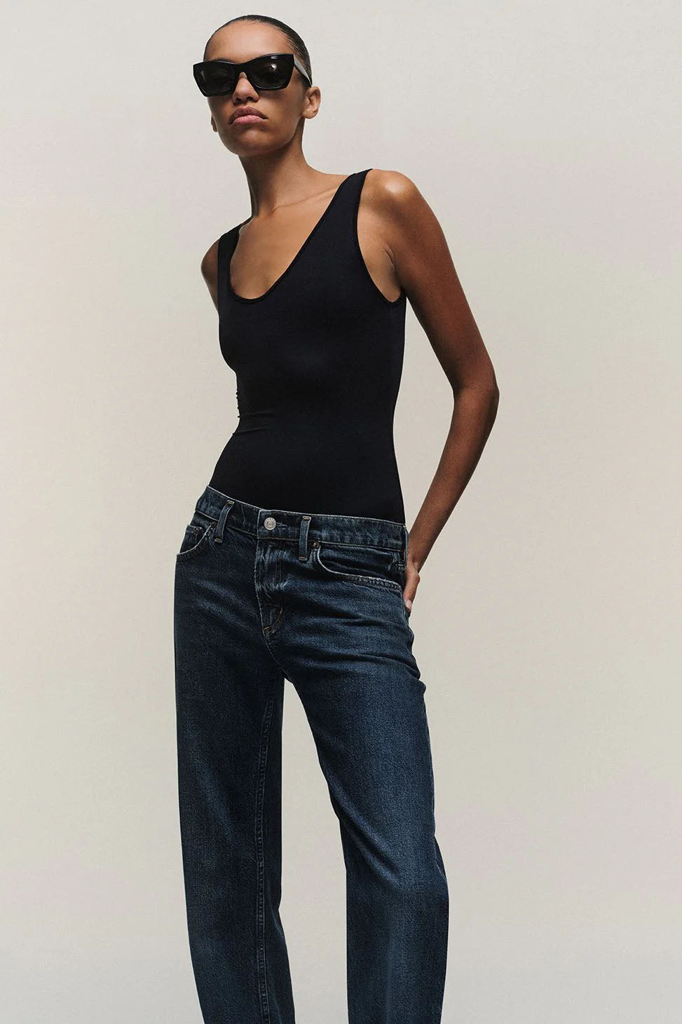 Tora Bodysuit, Black