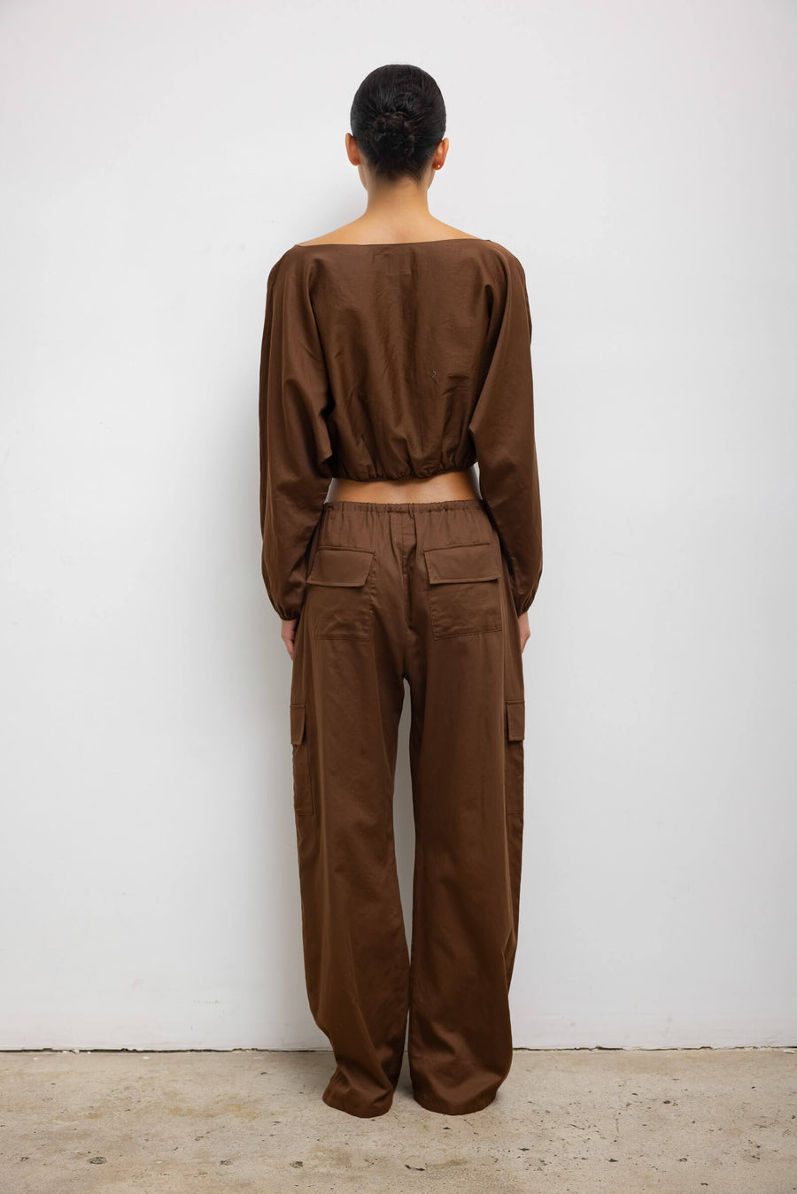Yoko Long Sleeve Blouson Top