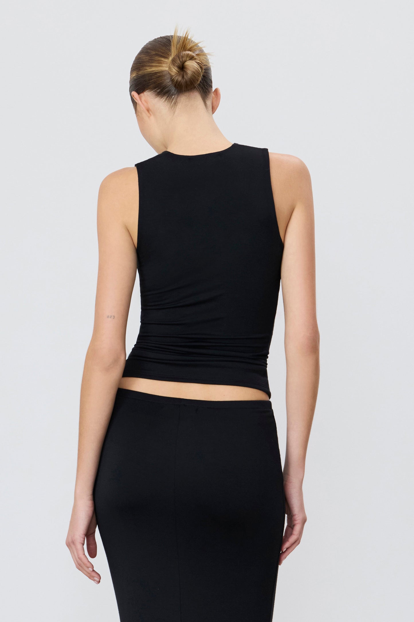 Sleeveless Crewneck Top