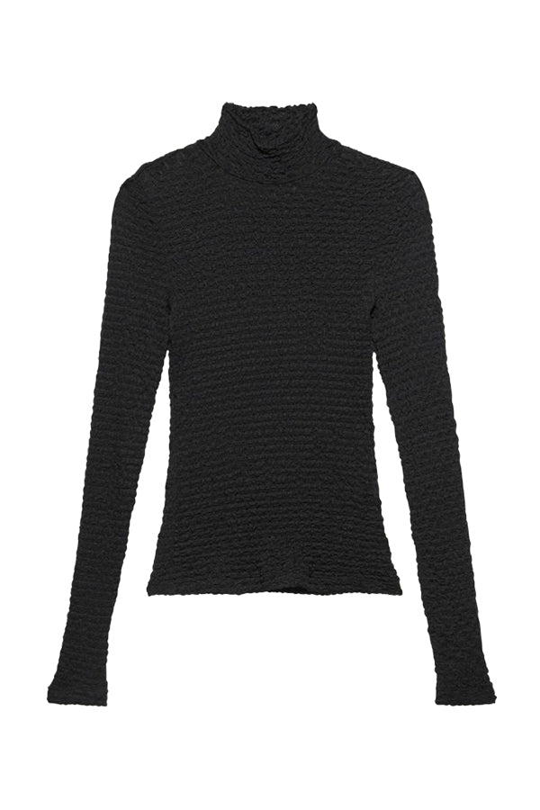 Mesh Lace Turtleneck