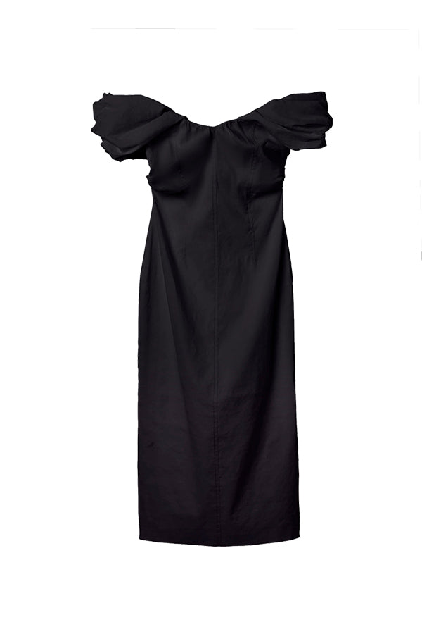 Nora Linen Midi Dress