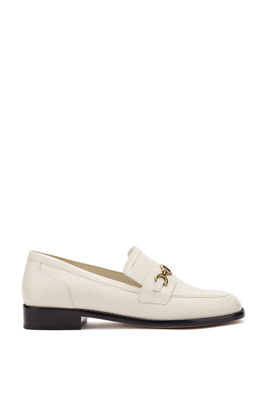 Patricia Loafer, Ivory Leather