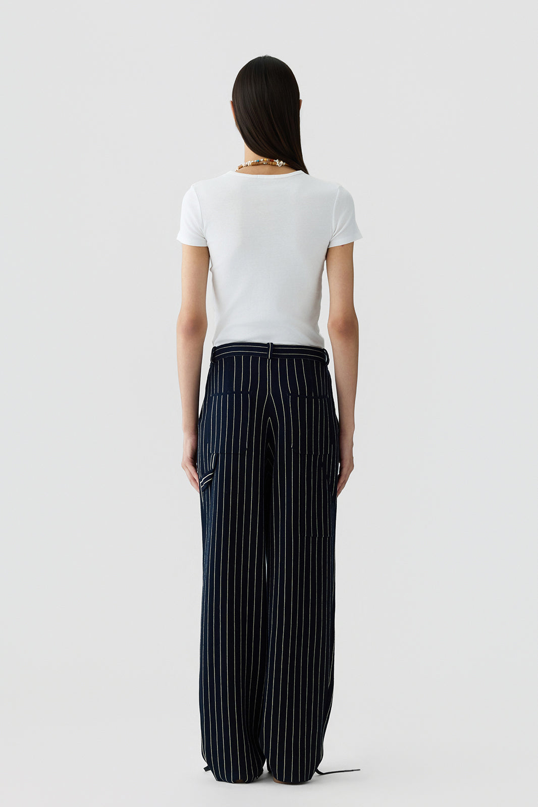 Pinstripe Carpenter Pant
