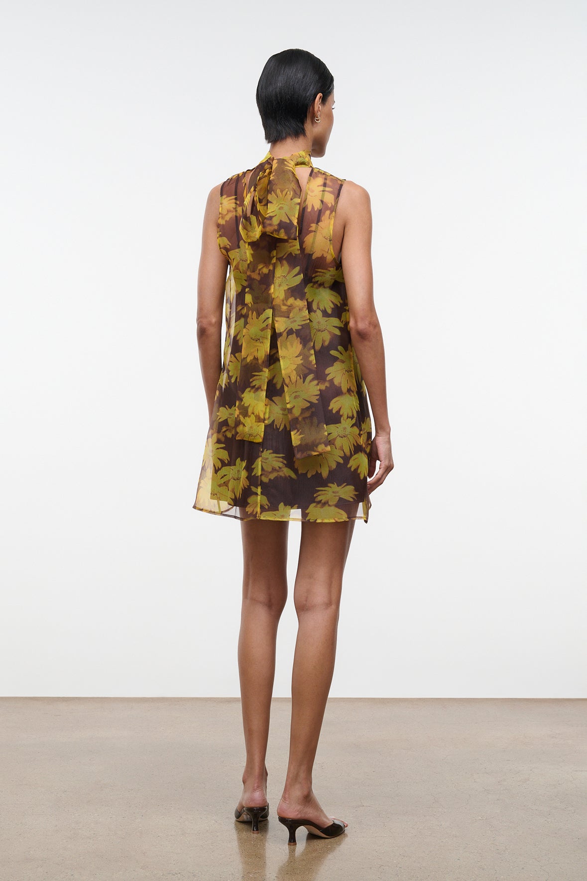 Albee Mini Dress, Golden Daisy