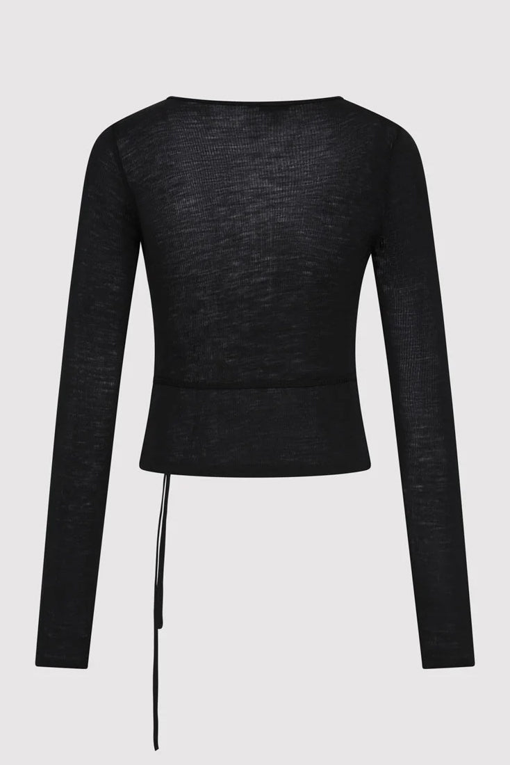 Baby Wool Wrap Top