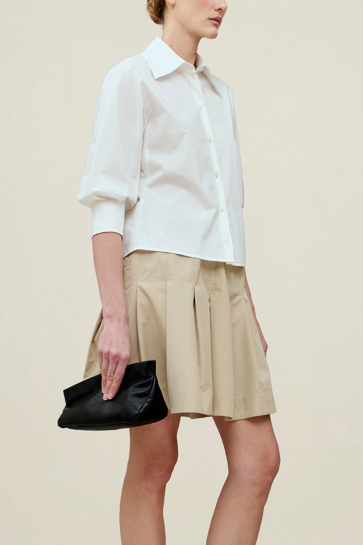 Colette 3/4-Sleeve Button Down