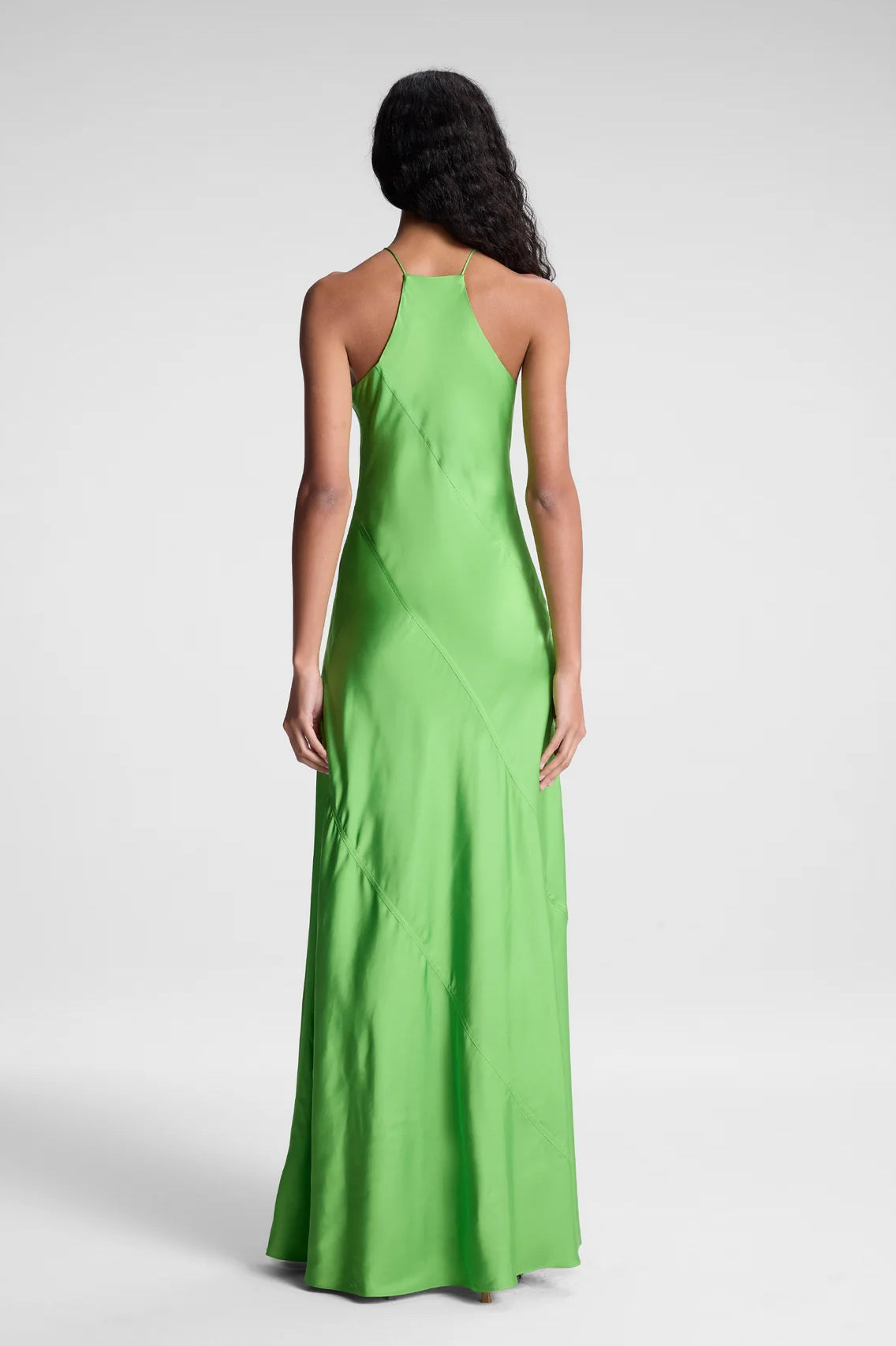 Sybil Dress in Lily Green