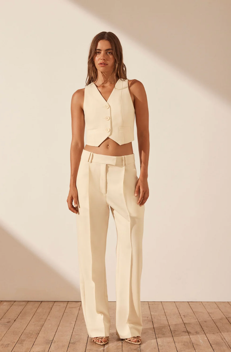 Irena Tailored Fitted Vest