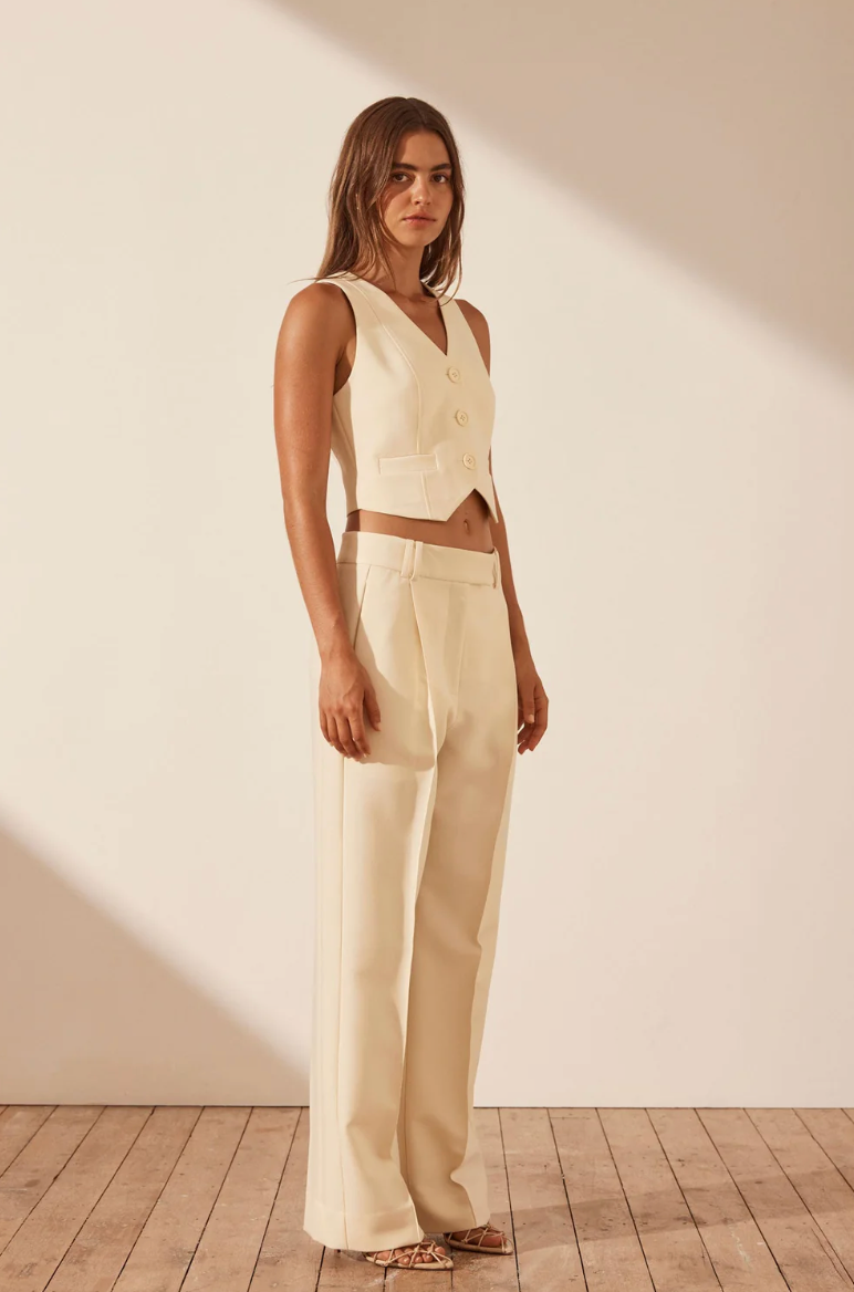 Irena Tailored Fitted Vest