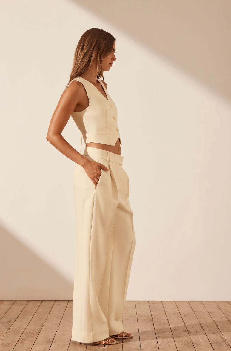 Irena Tailored Fitted Vest