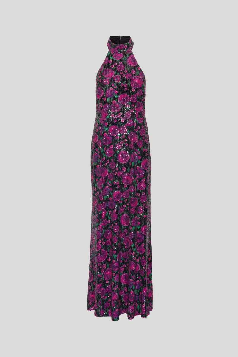 Sequins Halterneck Dress