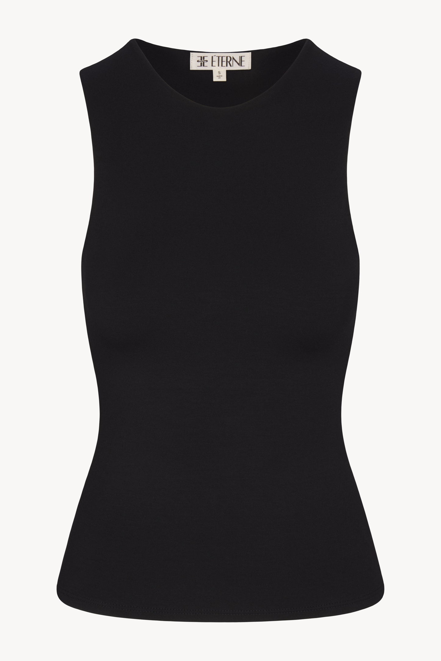 Sleeveless Crewneck Top