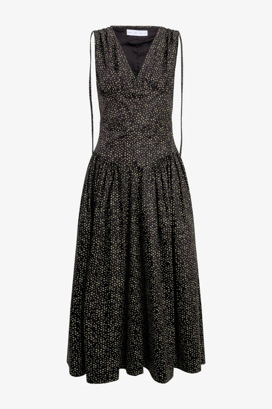 Clayton Dress in Printed Poplin