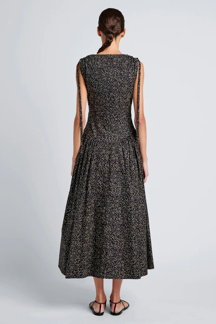Clayton Dress in Printed Poplin