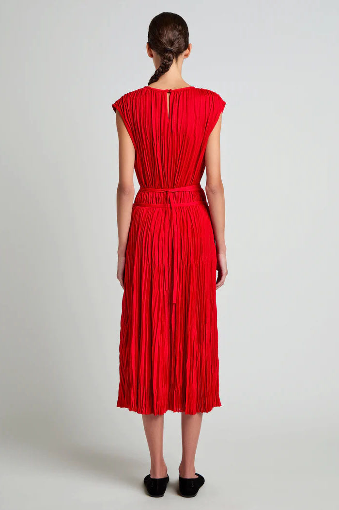 Lyra Top in Pleated Jersey
