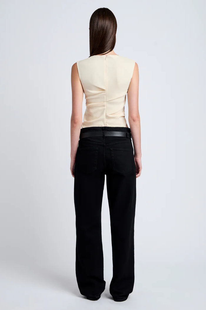 Anoushka Top in Linen Slub