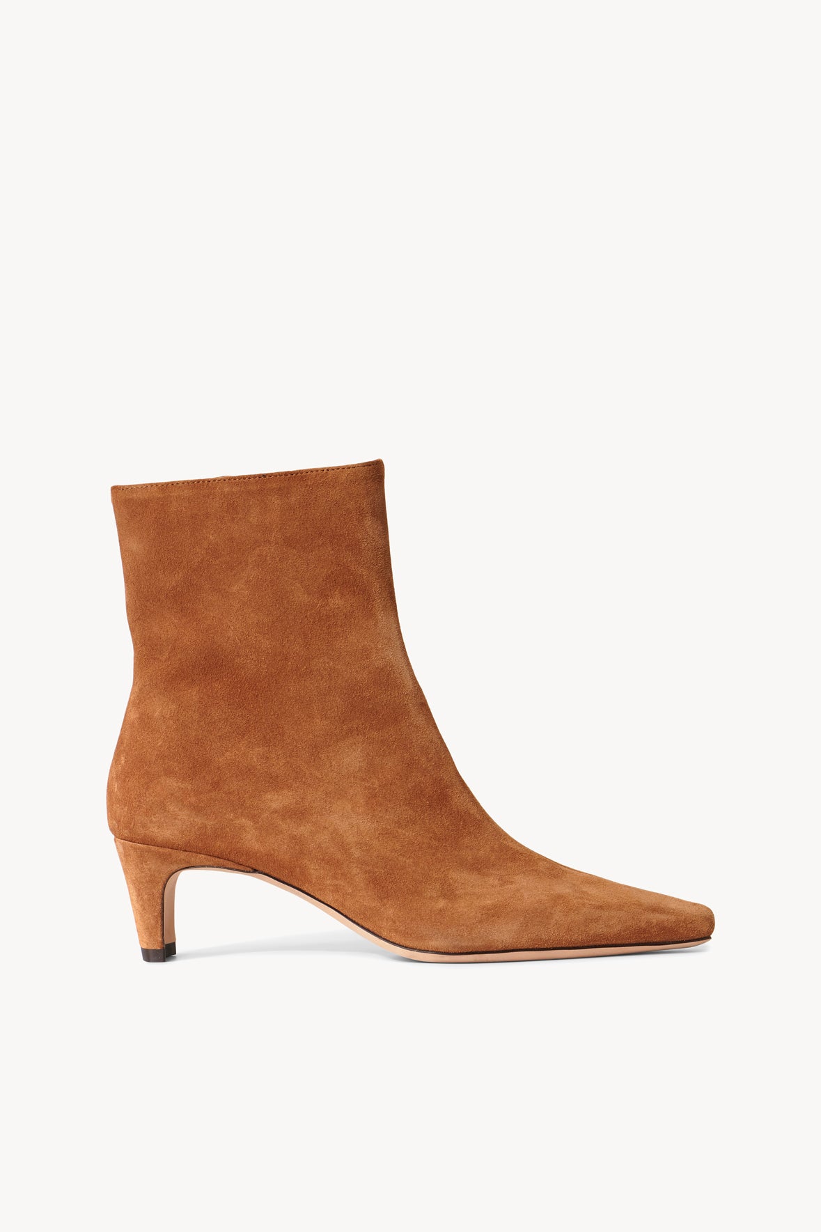 Wally Ankle Boot, Tan Suede