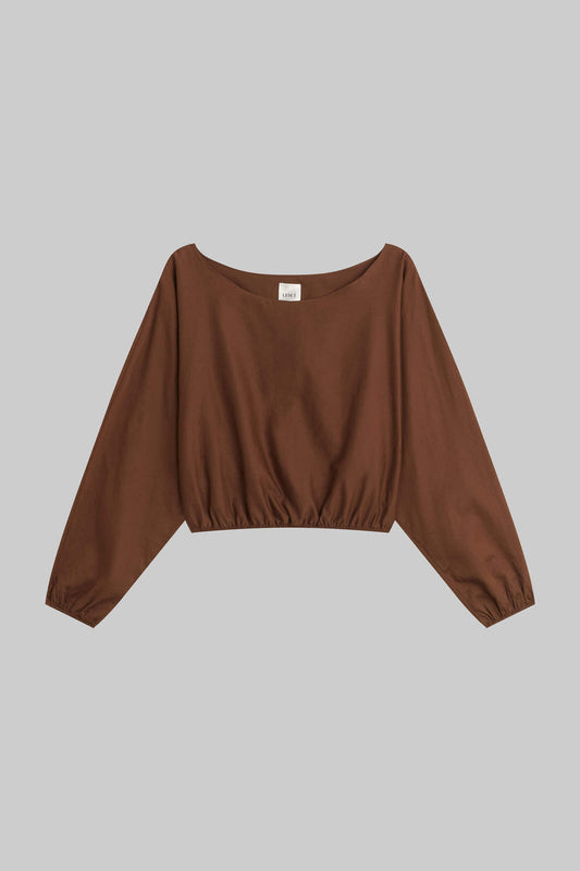 Yoko Long Sleeve Blouson Top