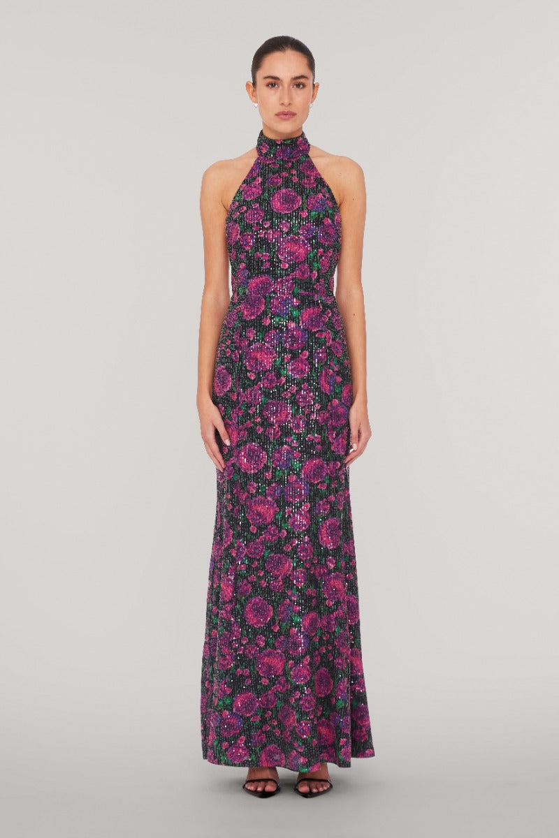 Sequins Halterneck Dress