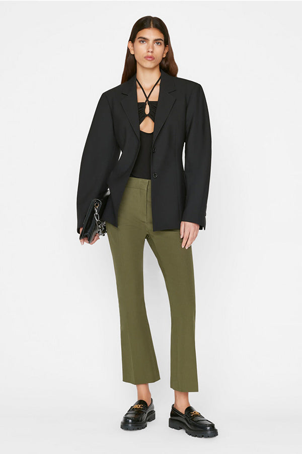 Le Crop Mini Boot Trouser, Fatigue