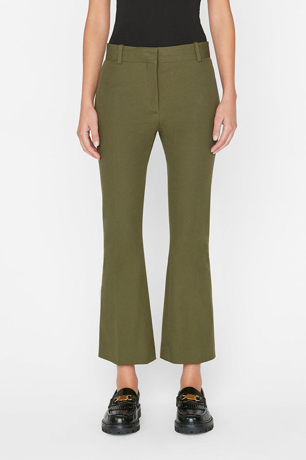 Le Crop Mini Boot Trouser, Fatigue