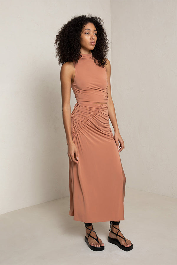 Dawson Jersey Midi Skirt