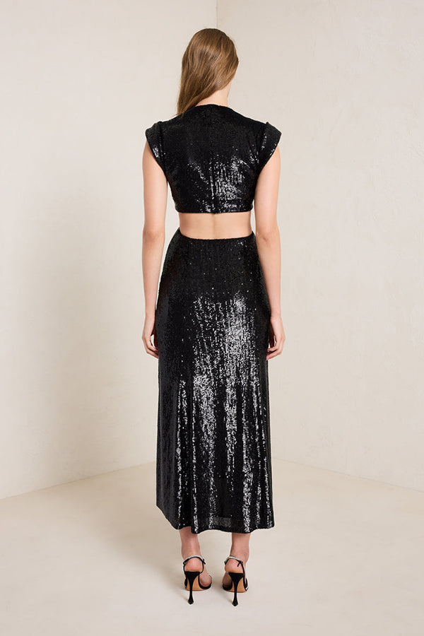 Alexis Sequin Midi Dress