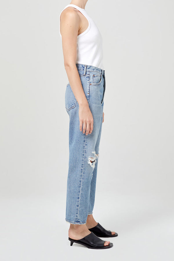 90's Crop Mid Rise Loose, Suspend