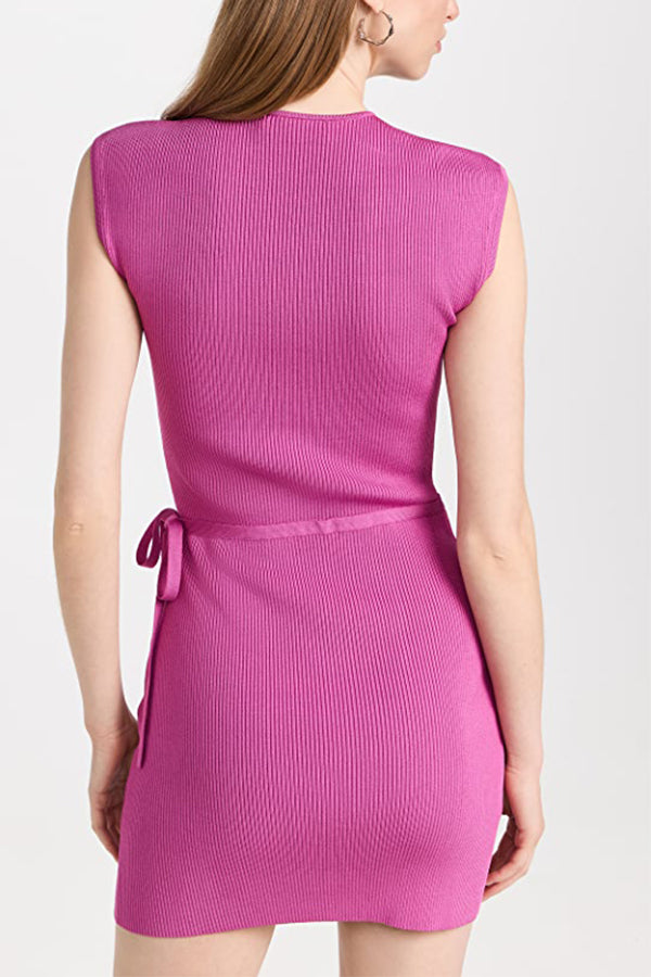 Covina Mini Wrap Dress