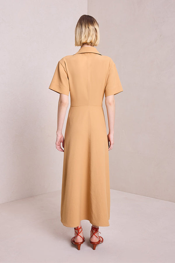 Florence Pleated Midi Dress