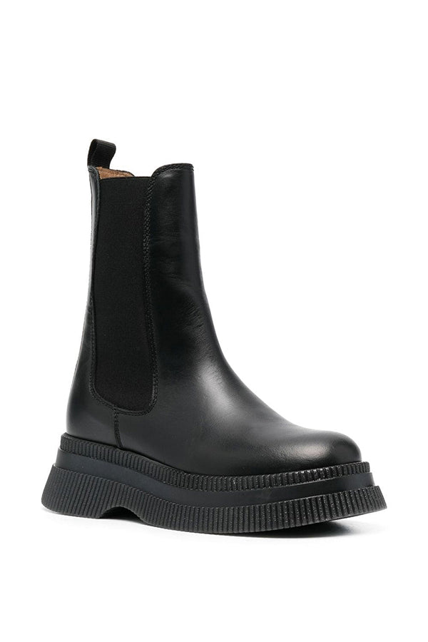 Creepers Mid Chelsea Boot, Black