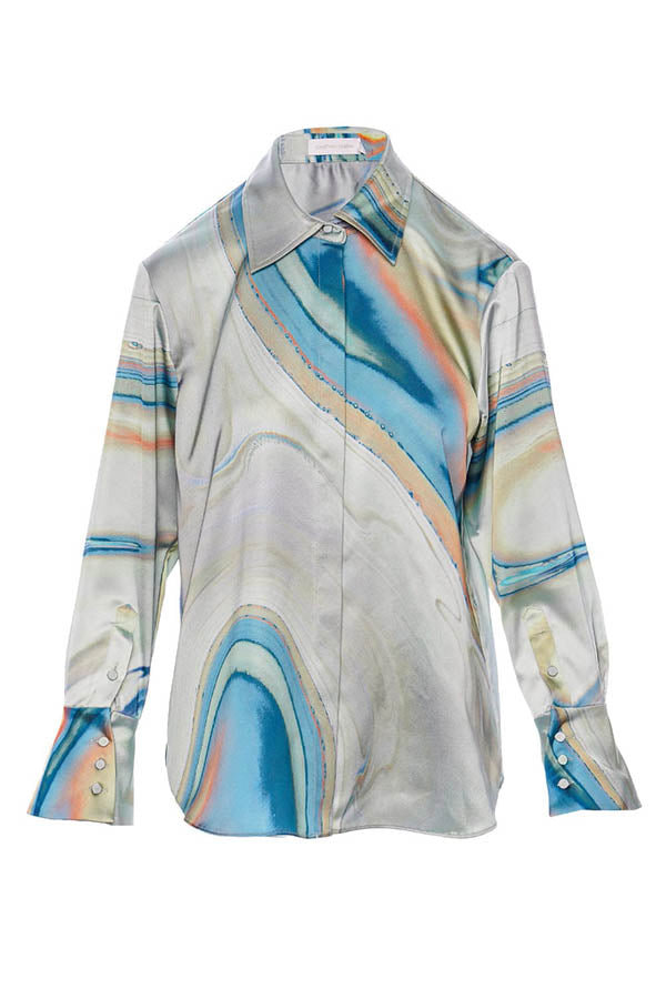 Elika Satin Top