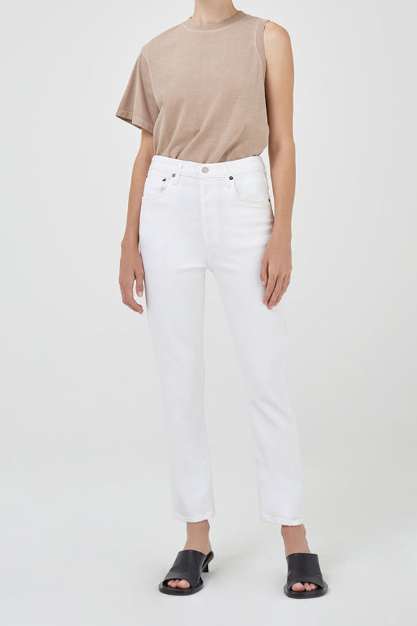 Riley High Rise Straight Crop (Stretch), Whip