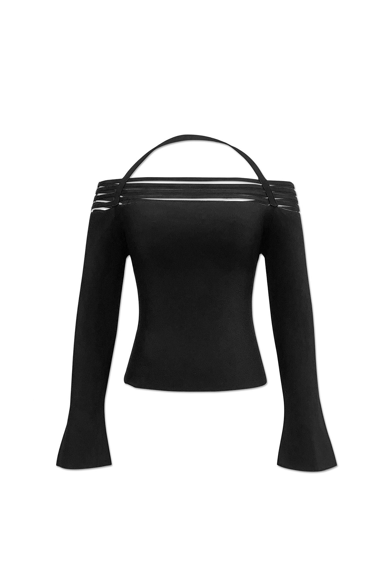 Sarah Compact Rib Halter Top