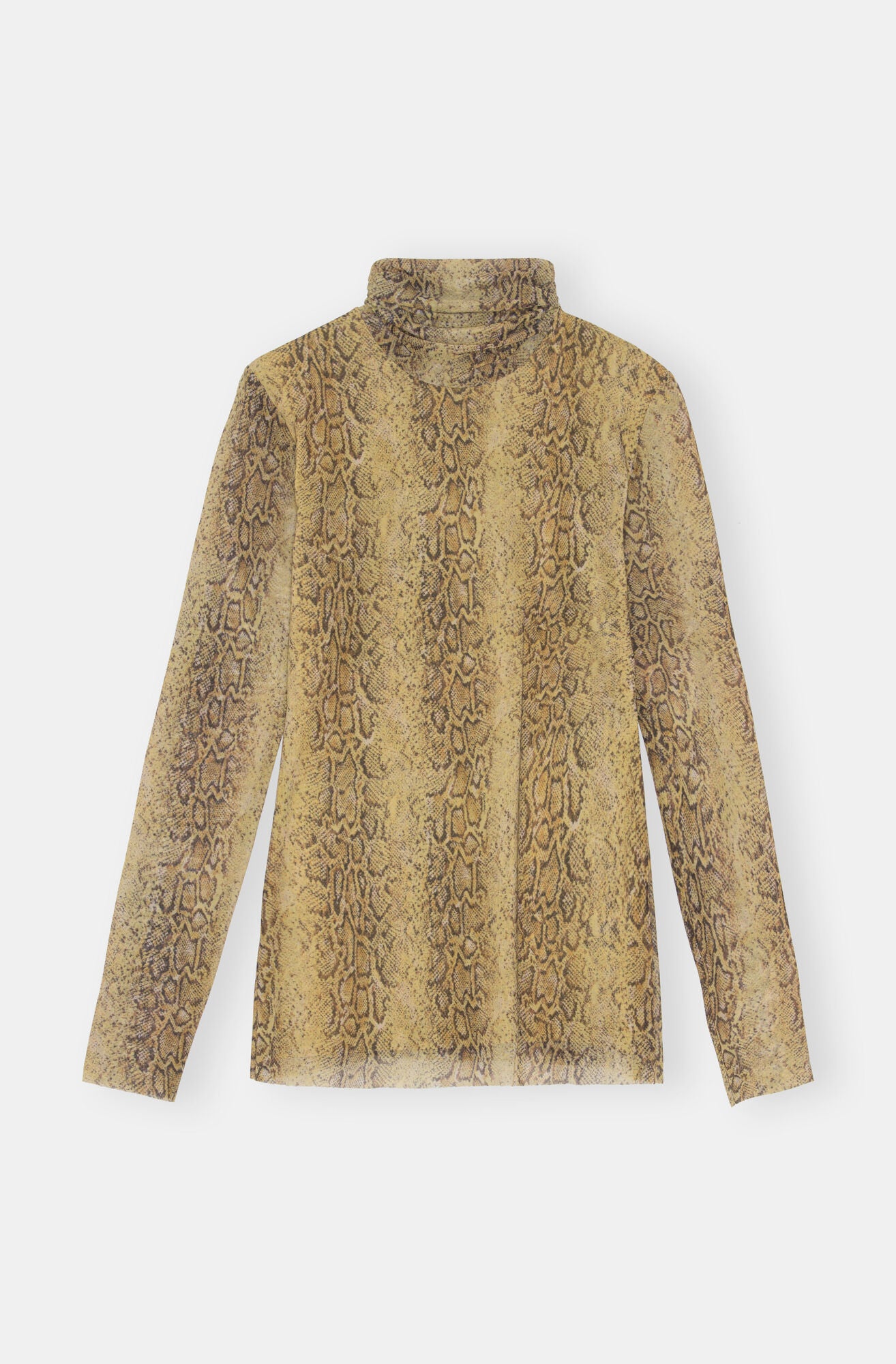 Mesh Turtleneck, Snake