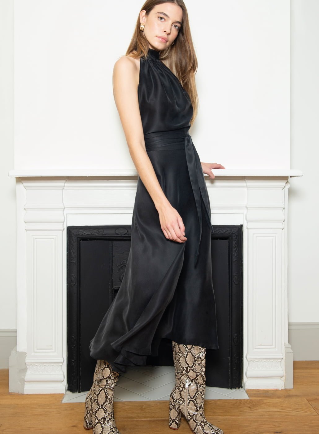 Midi Wrap Dress