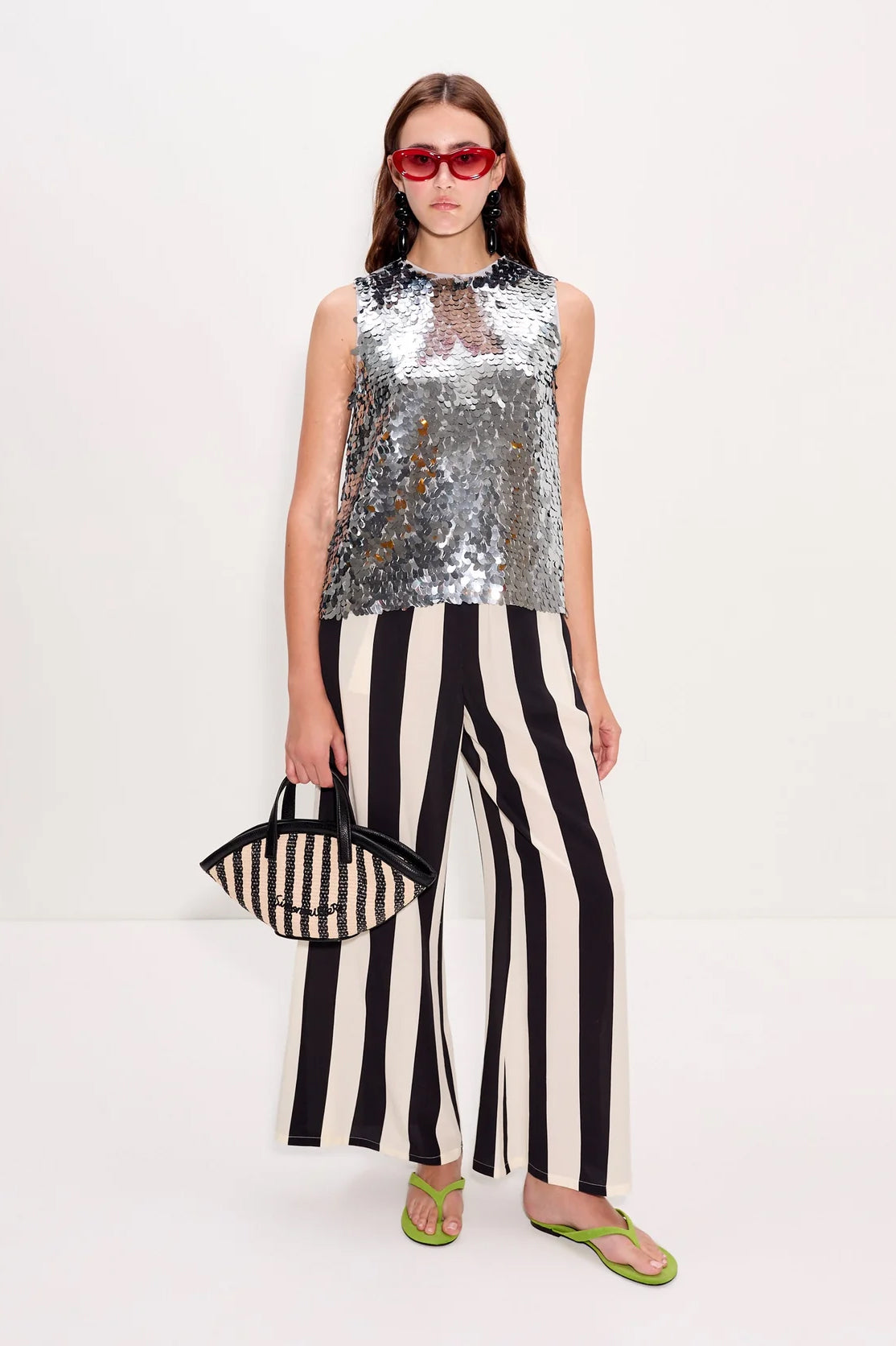 Nella Crepe Wide Leg Pant