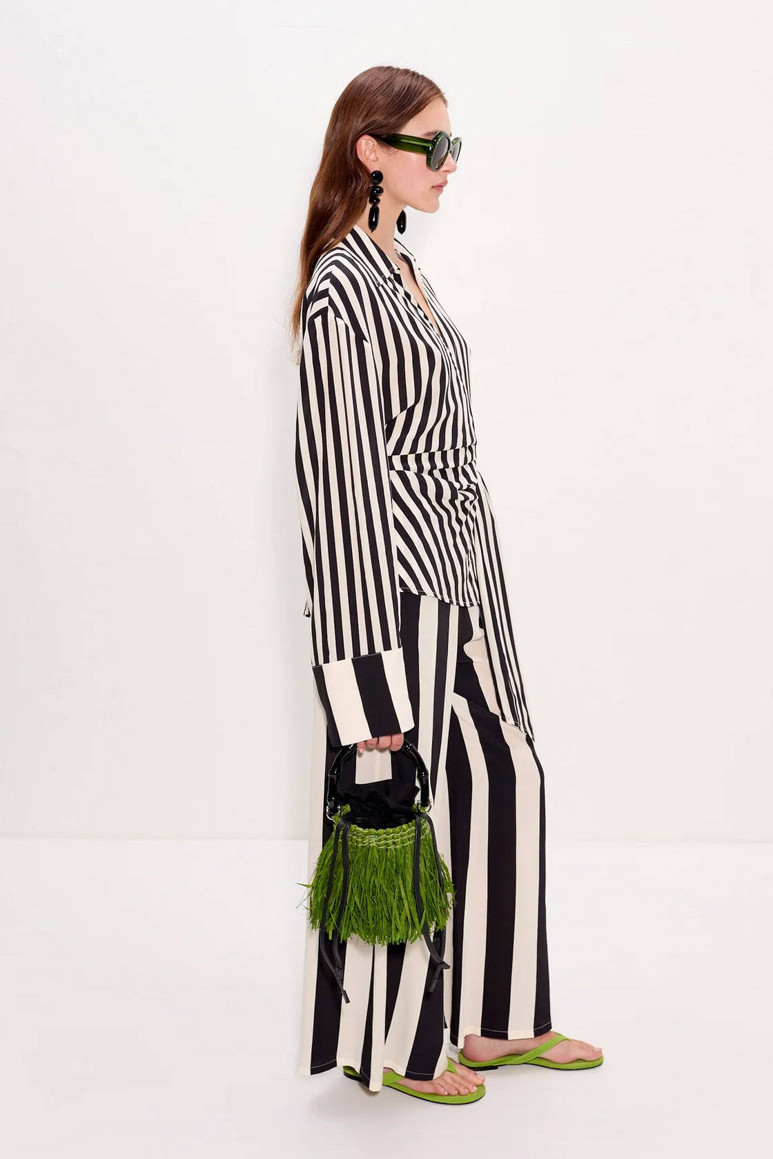 Nella Crepe Wide Leg Pant