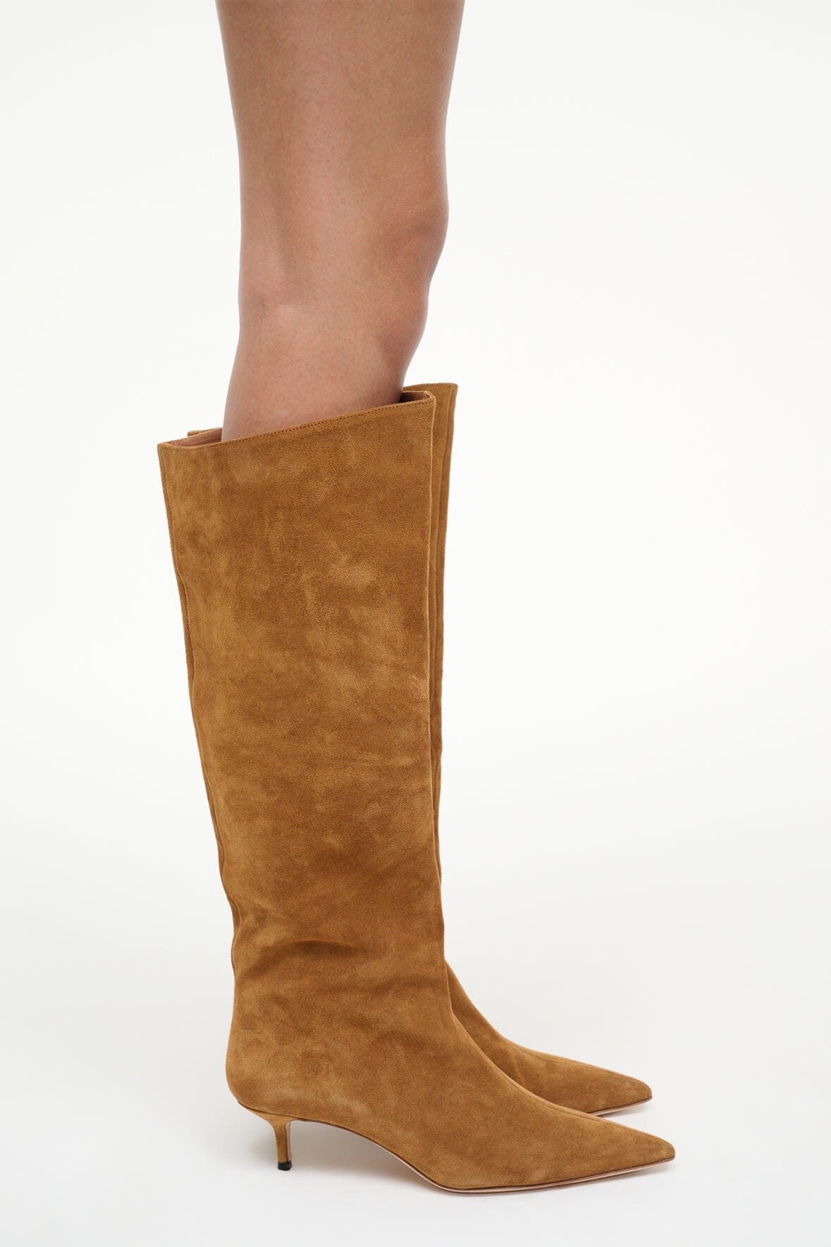 Sebastian Kitten Heel Boot, Tan