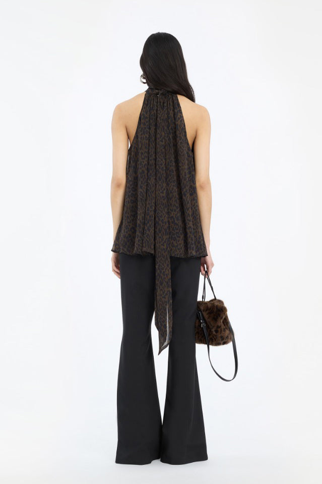 Halterneck Bow Top