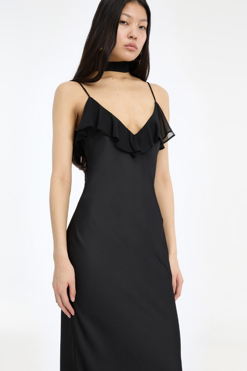 V-Neck Slip Dress