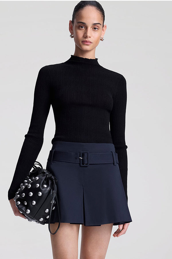 Hugh Fine Cotton Knit Top