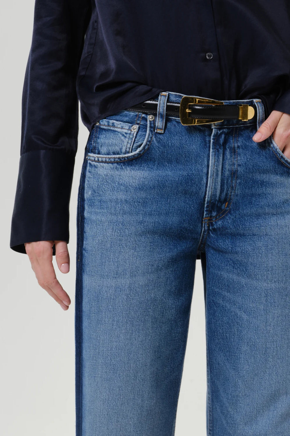 Lindz Easy Straight, Tuxedo Stripe