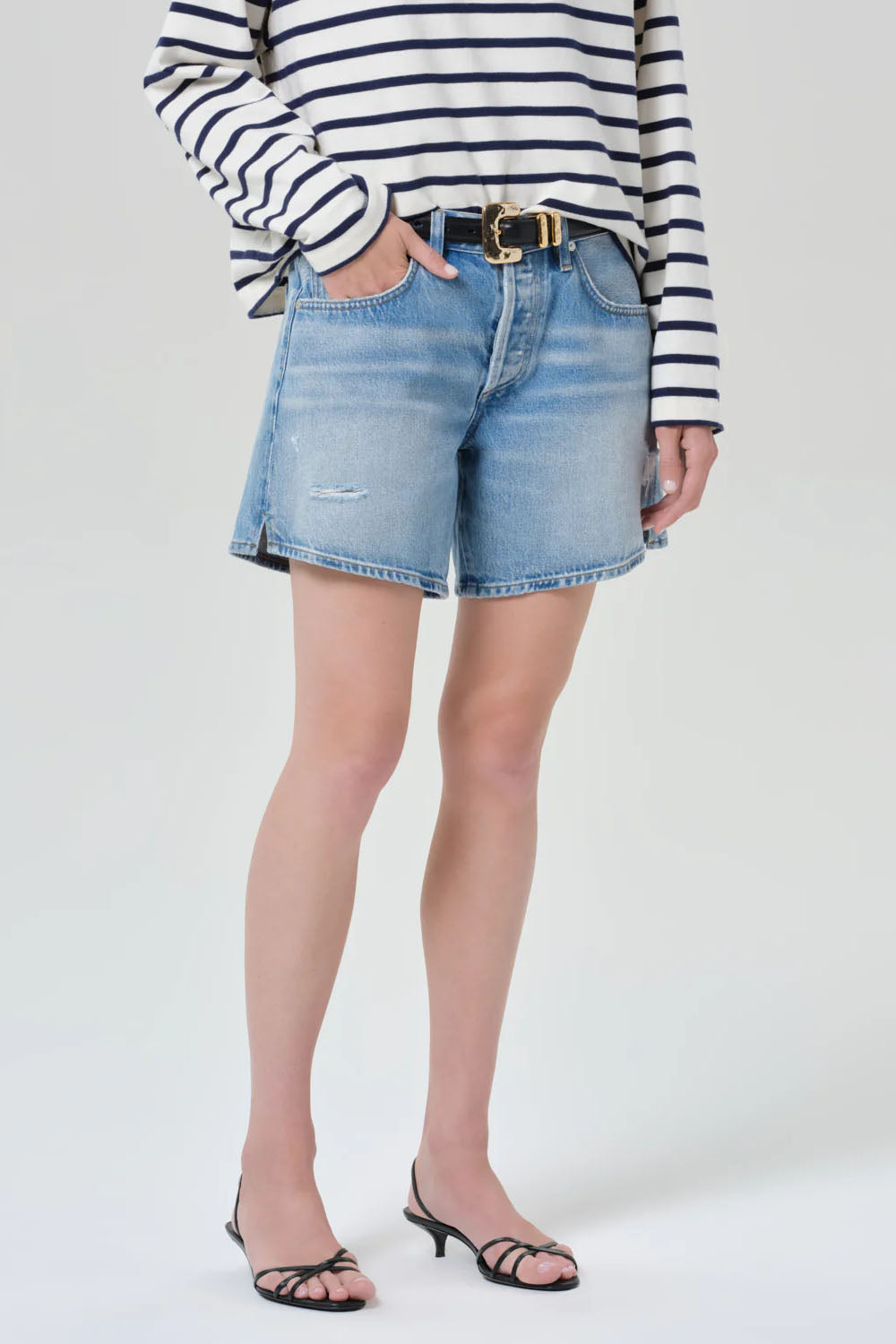 Billie Relaxed Short, Sparrow